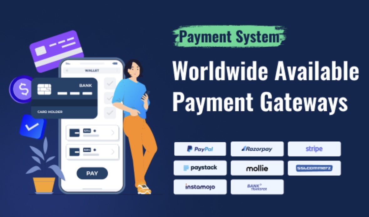 car rental app integrated payment gateway